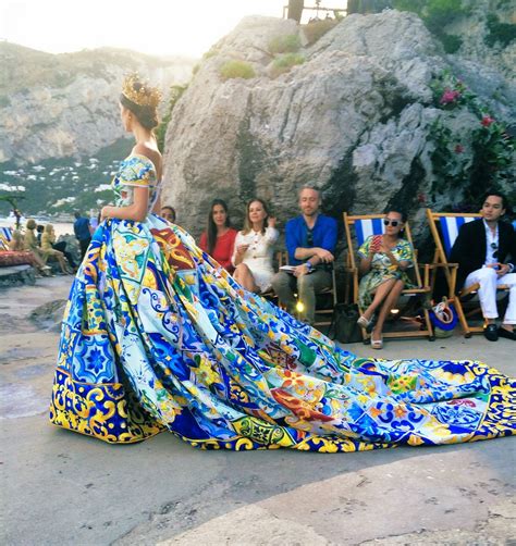 dolce gabbana capri show|Dolce & Gabbana Alta Moda Fall 2014 Show in Capri.